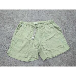 Vintage‎ Gramicci Shorts Womens M 10-12 Green Hiking Outdoor Nylon Blend Casual